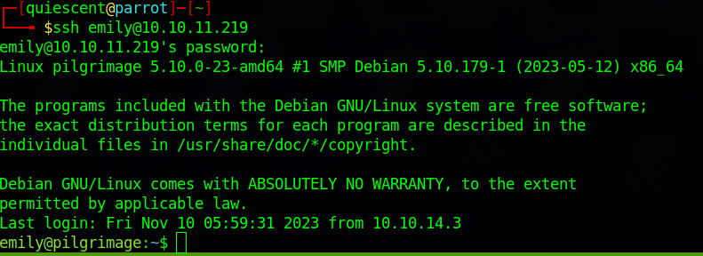 ssh